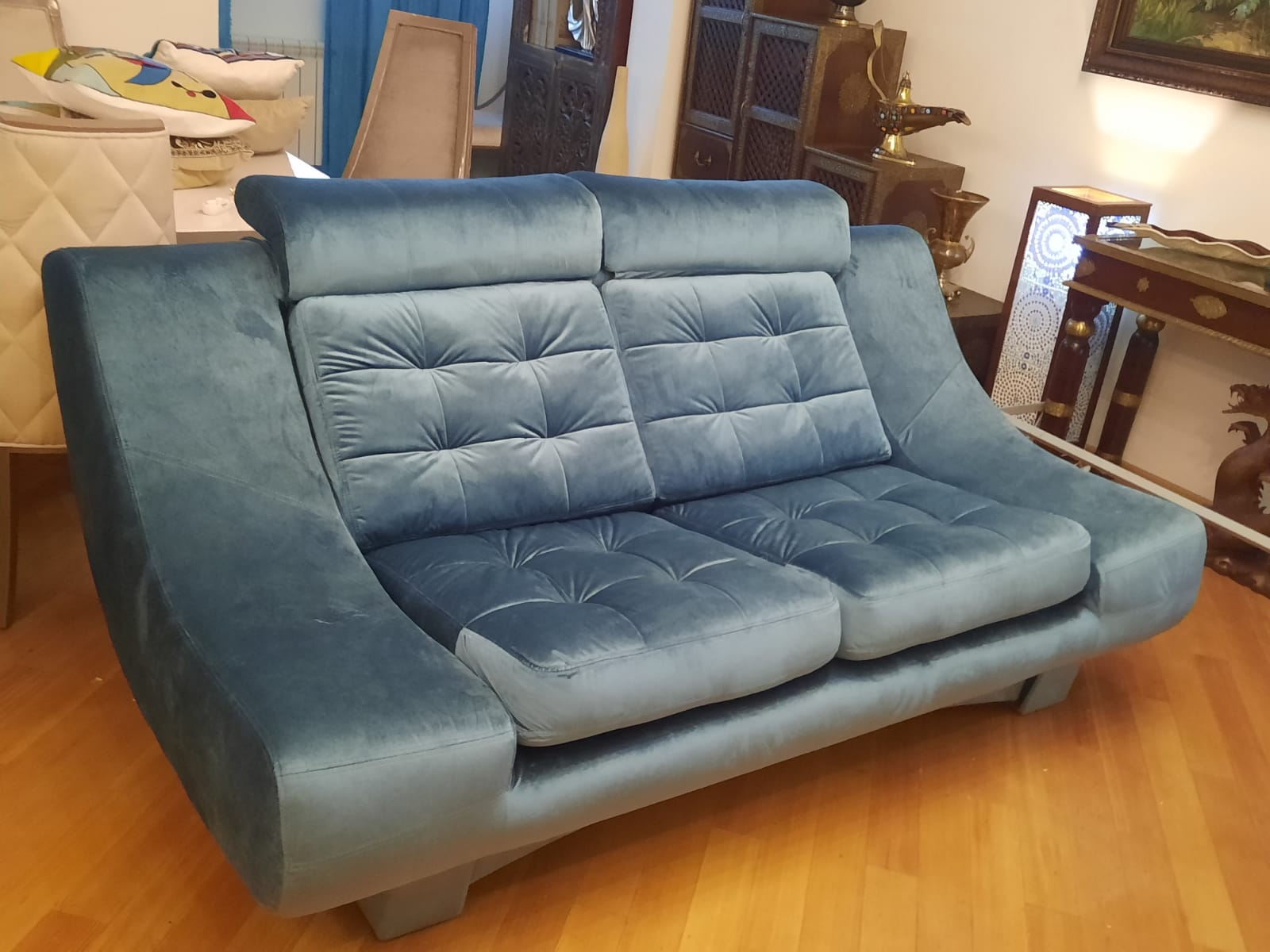 Обивка дивана на дому. Народное Ополчение